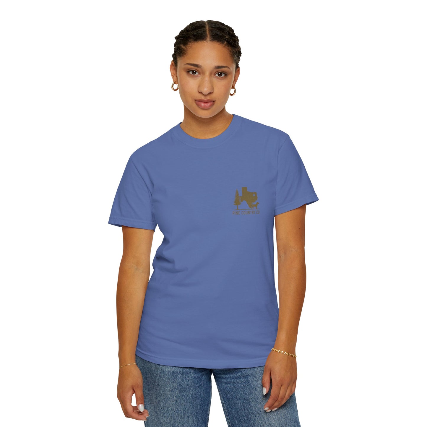 East Texas Roots Comfort Colors® T-Shirt – Rustic Graphic Tee for Proud Texans