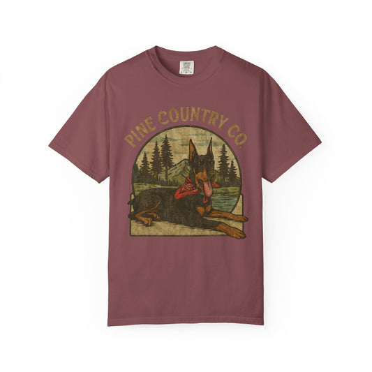 Vintage Rustic Doberman Tee – Pine Country Co.