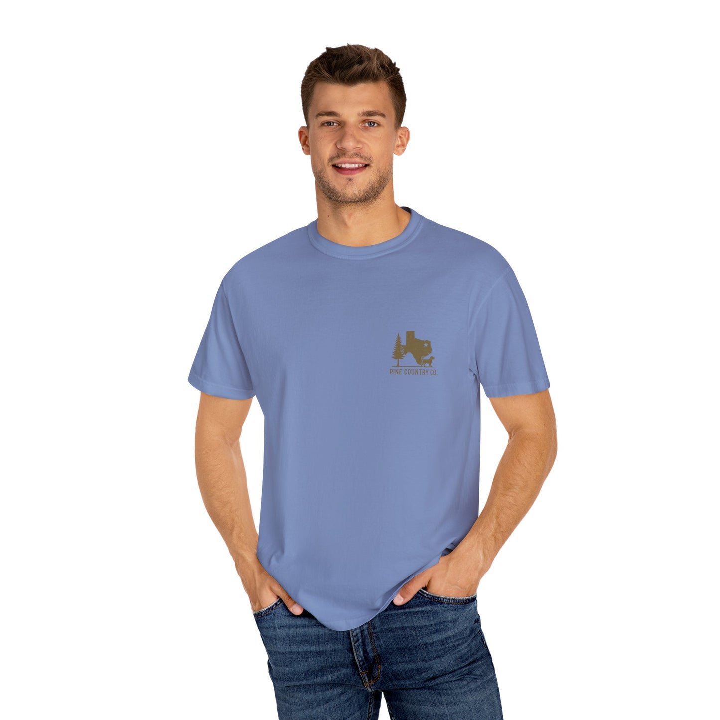 East Texas Roots Comfort Colors® T-Shirt – Rustic Graphic Tee for Proud Texans