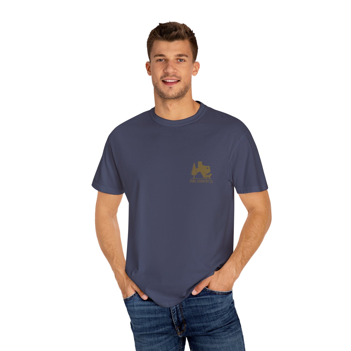 East Texas Roots Comfort Colors® T-Shirt – Rustic Graphic Tee for Proud Texans