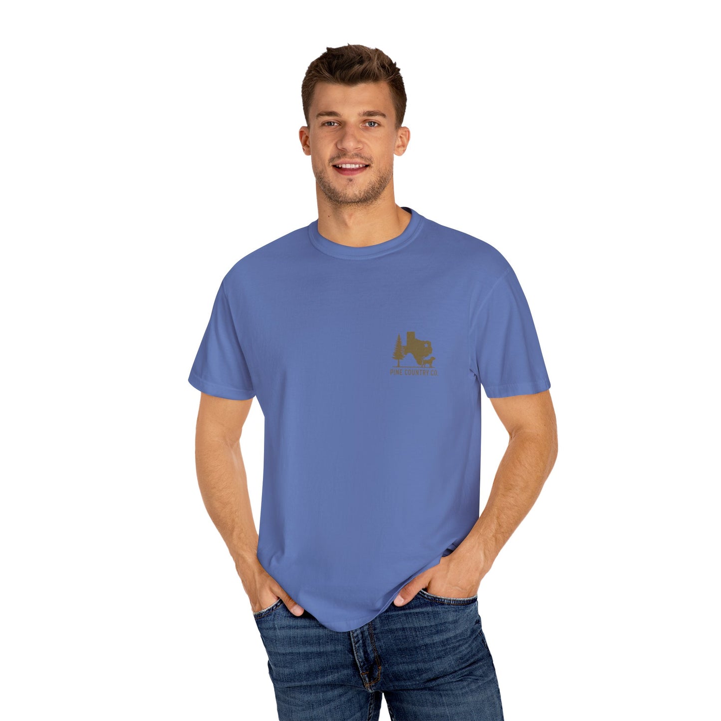 East Texas Roots Comfort Colors® T-Shirt – Rustic Graphic Tee for Proud Texans