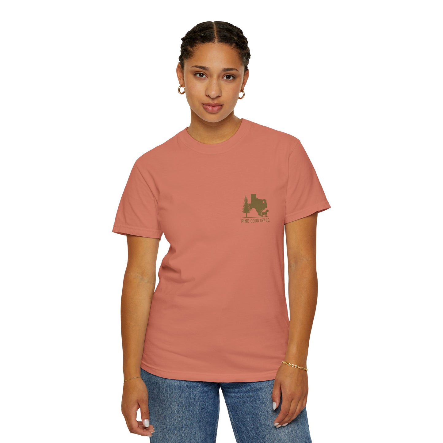 East Texas Roots Comfort Colors® T-Shirt – Rustic Graphic Tee for Proud Texans