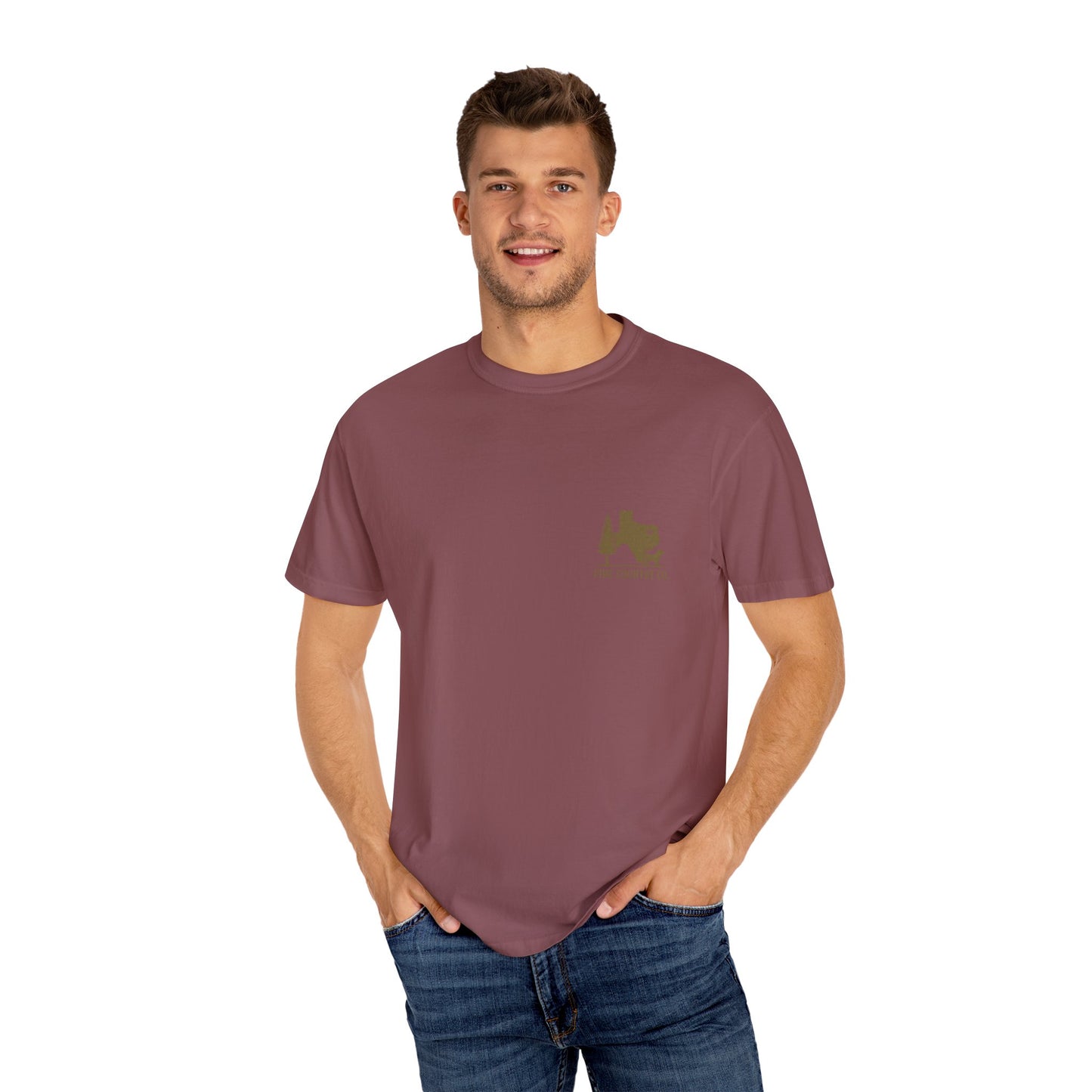 Leo & BoBear Comfort Colors® Tee – Rustic Texas Dog Lovers Graphic Shirt