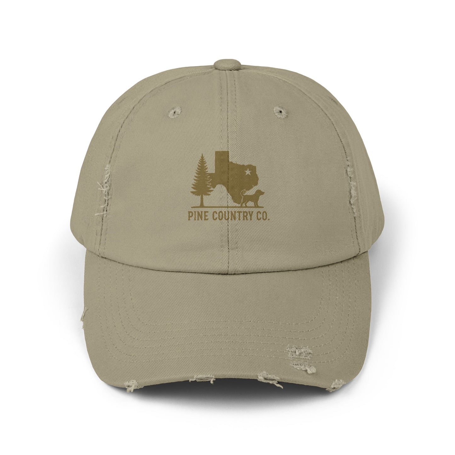 Mountain & River Texas Roots Distressed Dad Hat – Rustic Outdoor Trucker Cap