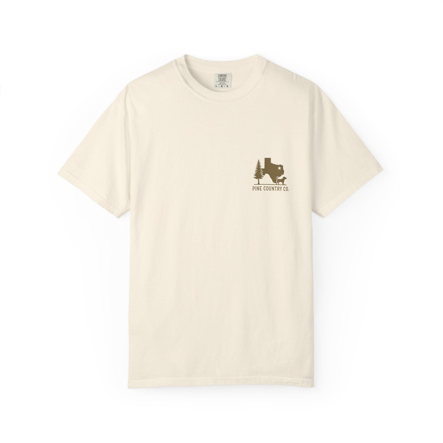 Leo & BoBear Comfort Colors® Tee – Rustic Texas Dog Lovers Graphic Shirt