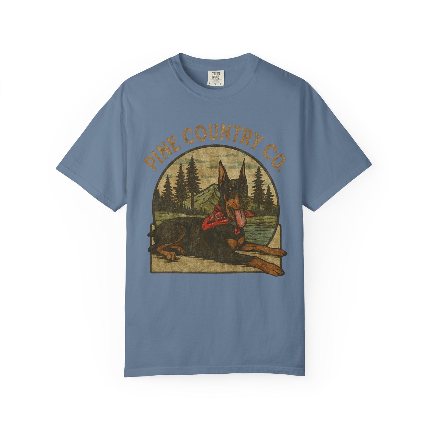 Vintage Rustic Doberman Tee – Pine Country Co.