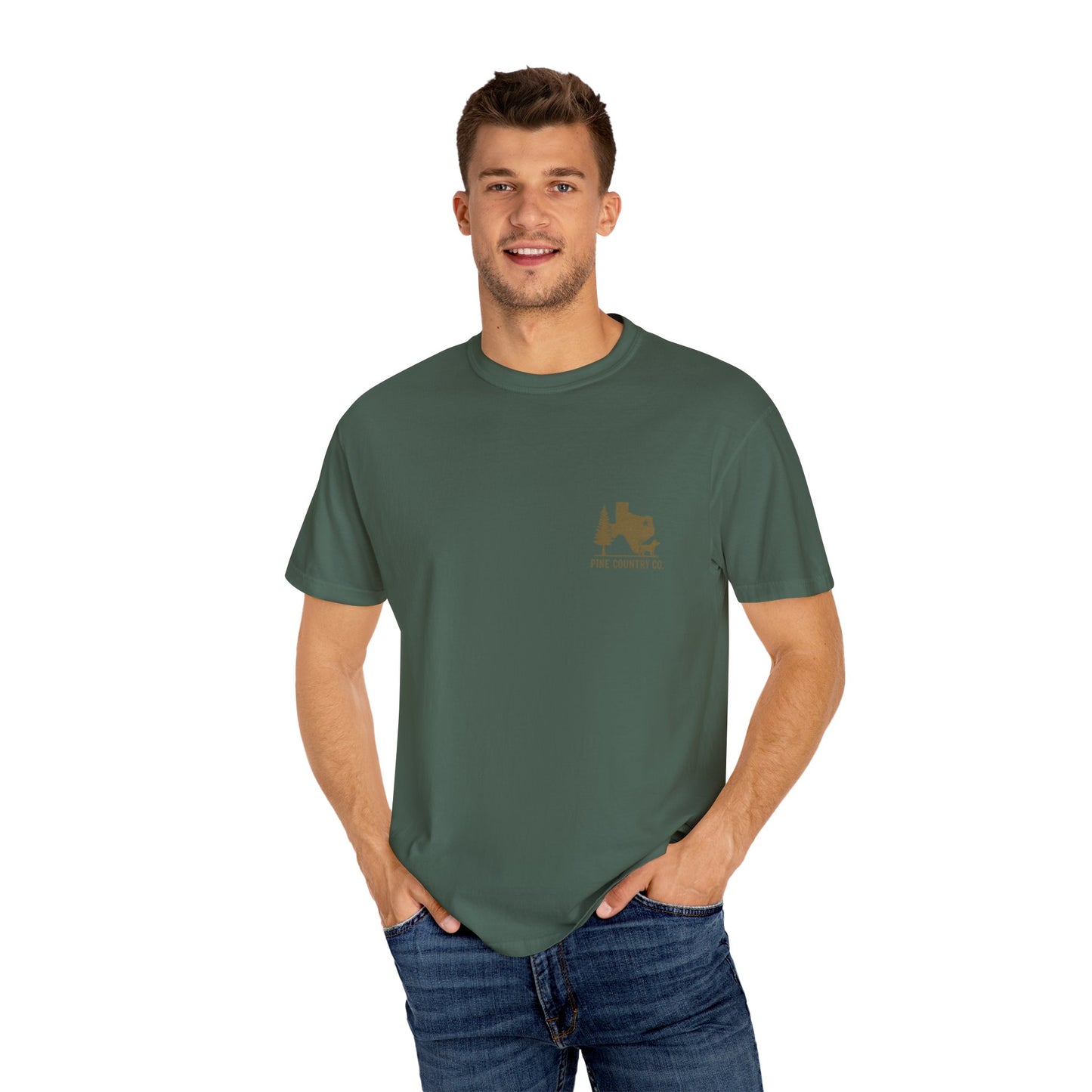 East Texas Roots Comfort Colors® T-Shirt – Rustic Graphic Tee for Proud Texans