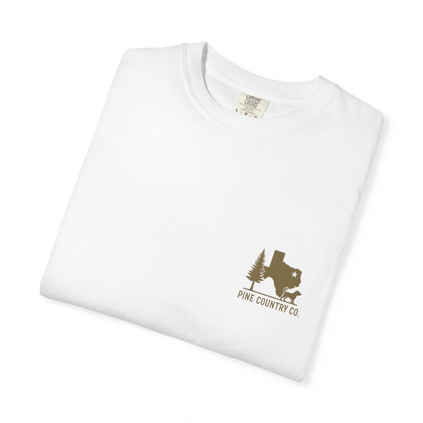 Leo & BoBear Comfort Colors® Tee – Rustic Texas Dog Lovers Graphic Shirt