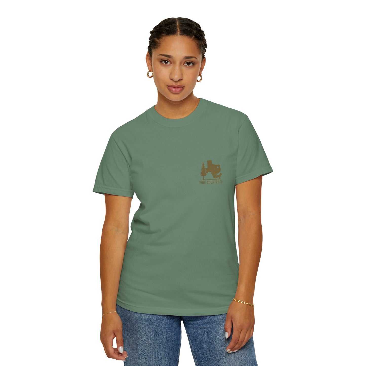 East Texas Roots Comfort Colors® T-Shirt – Rustic Graphic Tee for Proud Texans