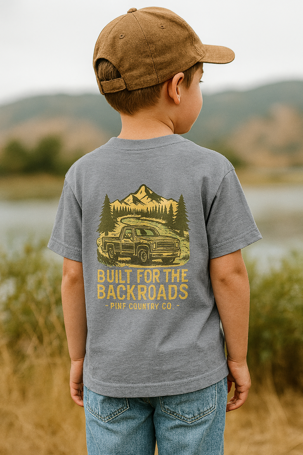 Built for the Backroads Kids Tee — Pine Country Co.