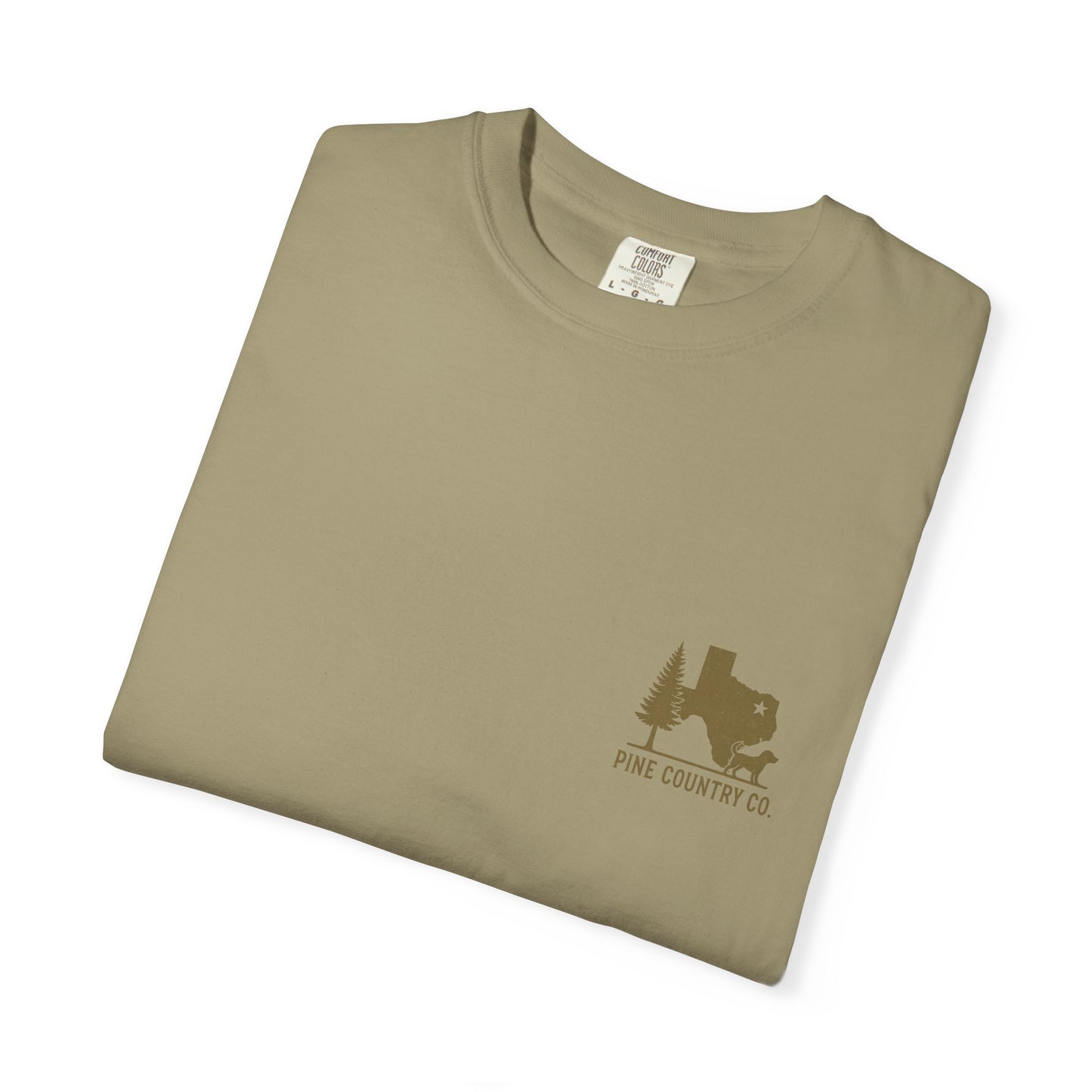 Leo & BoBear Comfort Colors® Tee – Rustic Texas Dog Lovers Graphic Shirt