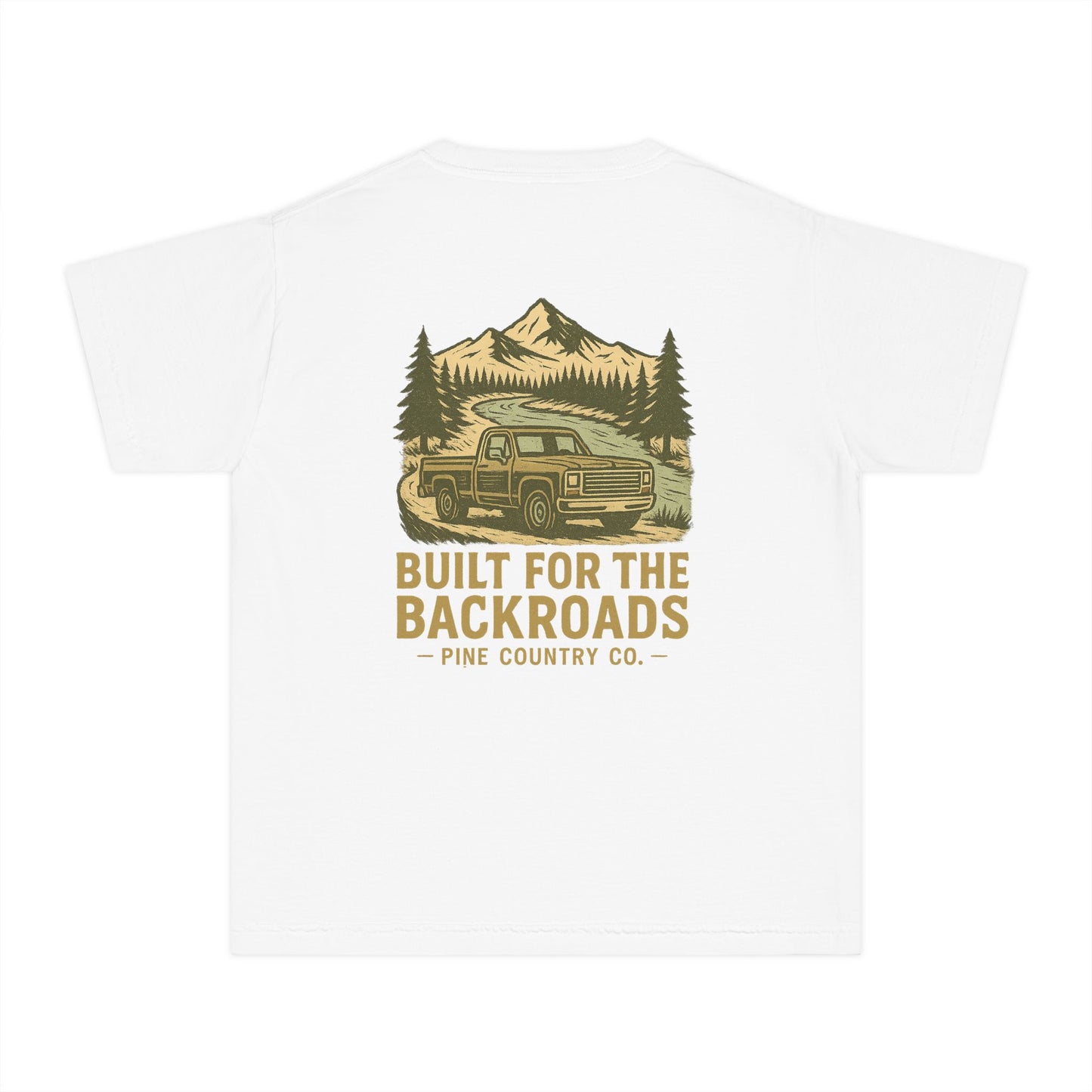 Built for the Backroads Kids Tee — Pine Country Co.
