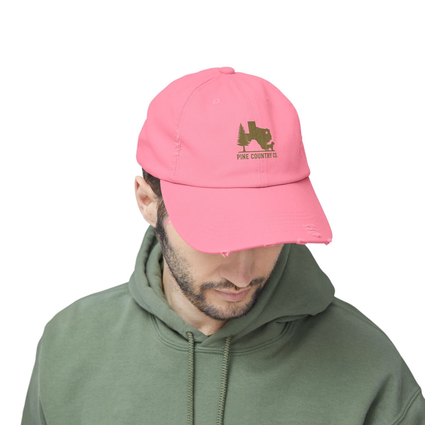 Mountain & River Texas Roots Distressed Dad Hat – Rustic Outdoor Trucker Cap