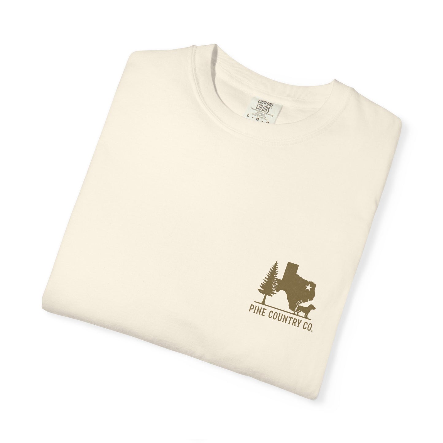 Leo & BoBear Comfort Colors® Tee – Rustic Texas Dog Lovers Graphic Shirt