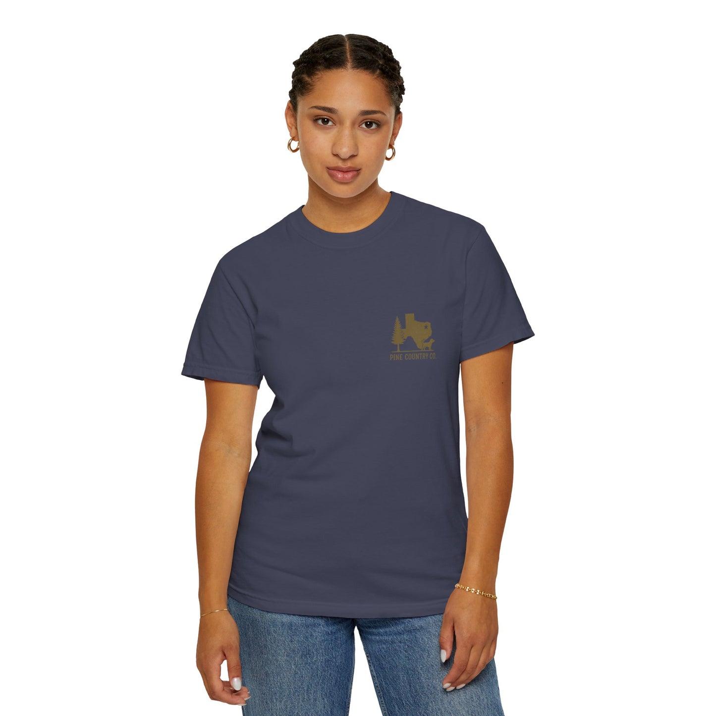 East Texas Roots Comfort Colors® T-Shirt – Rustic Graphic Tee for Proud Texans