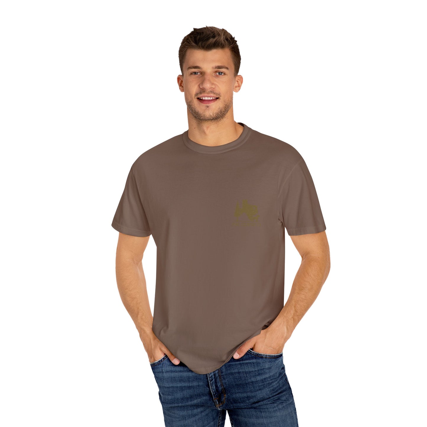 Leo & BoBear Comfort Colors® Tee – Rustic Texas Dog Lovers Graphic Shirt