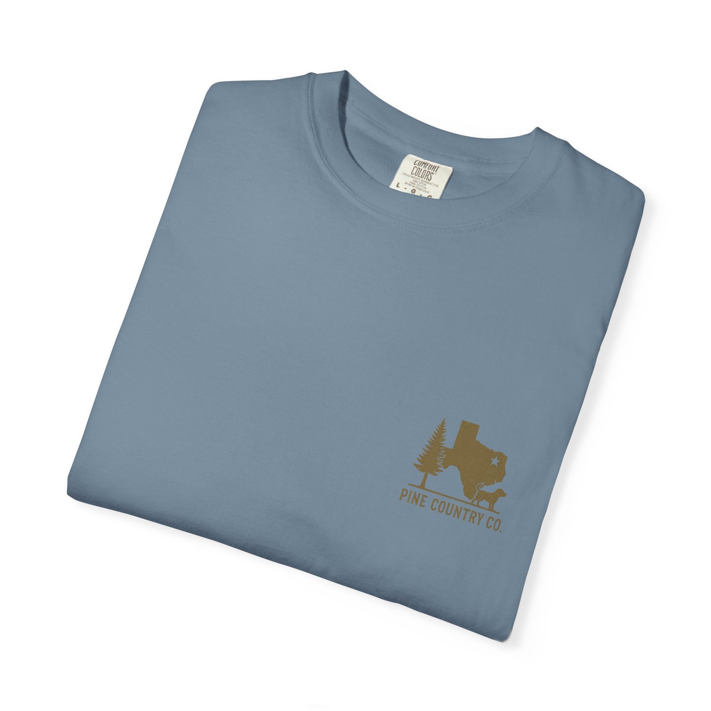 Leo & BoBear Comfort Colors® Tee – Rustic Texas Dog Lovers Graphic Shirt