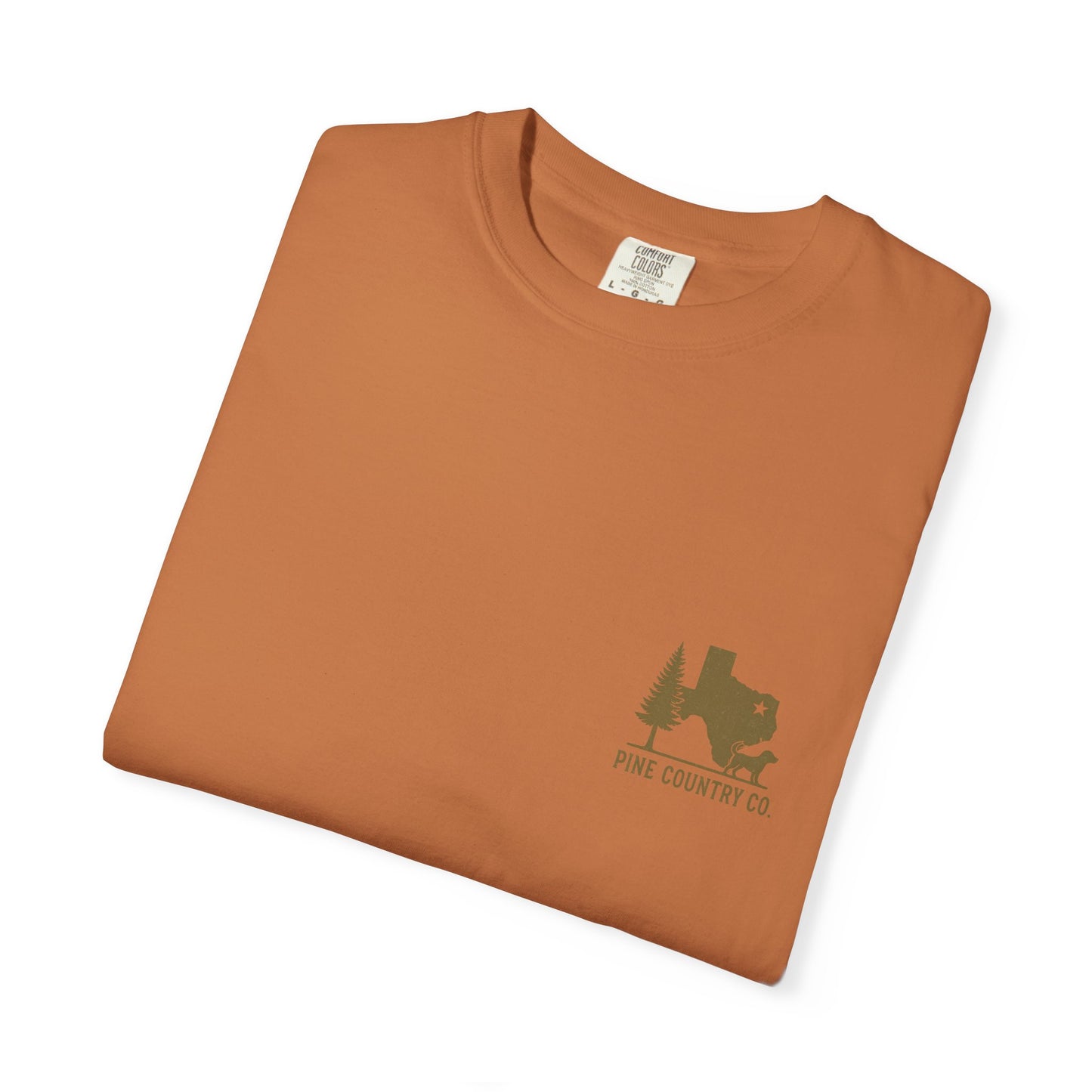 Leo & BoBear Comfort Colors® Tee – Rustic Texas Dog Lovers Graphic Shirt