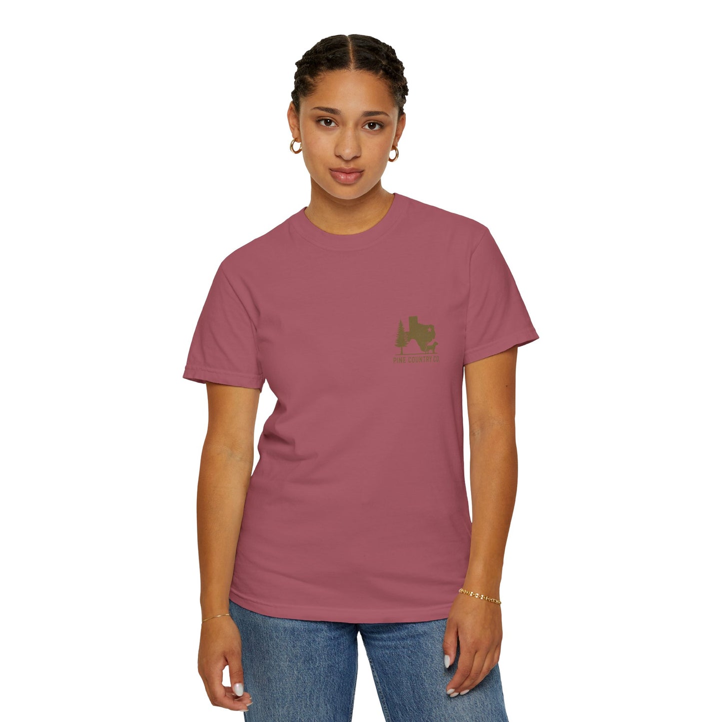 East Texas Roots Comfort Colors® T-Shirt – Rustic Graphic Tee for Proud Texans