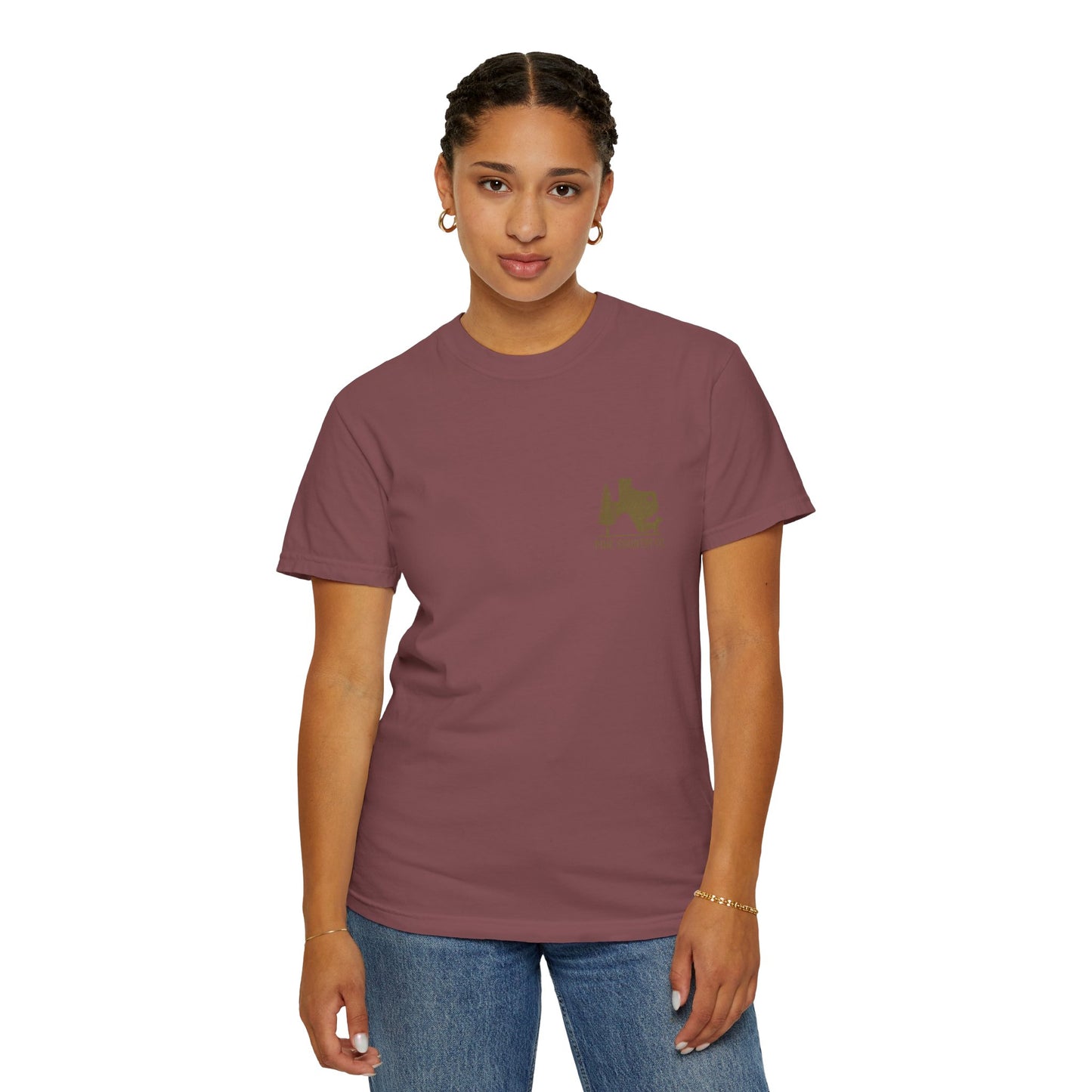 East Texas Roots Comfort Colors® T-Shirt – Rustic Graphic Tee for Proud Texans