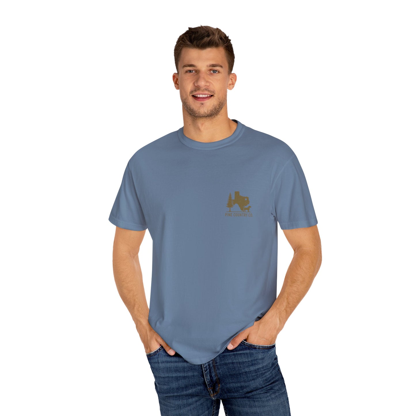 East Texas Roots Comfort Colors® T-Shirt – Rustic Graphic Tee for Proud Texans