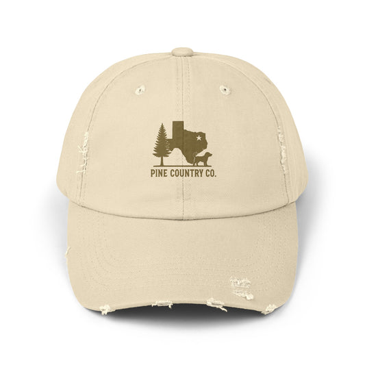 Mountain & River Texas Roots Distressed Dad Hat – Rustic Outdoor Trucker Cap