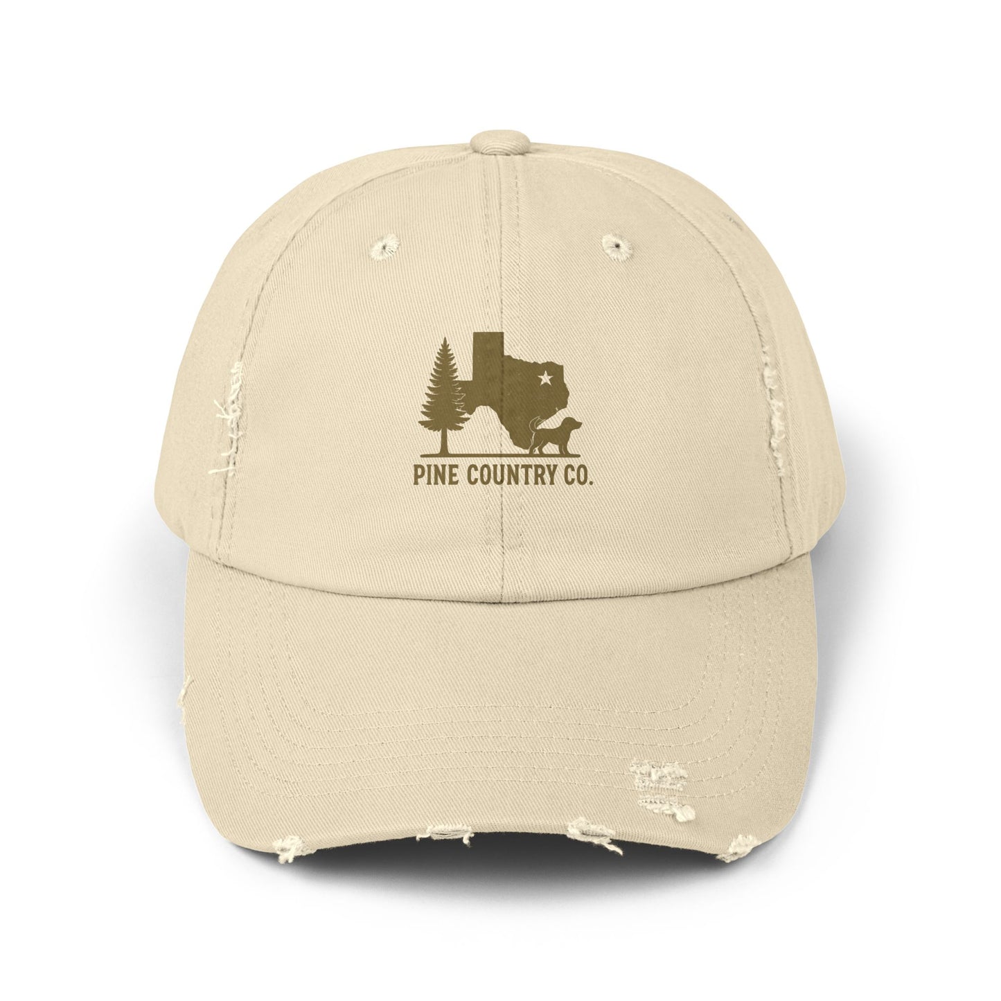 Mountain & River Texas Roots Distressed Dad Hat – Rustic Outdoor Trucker Cap