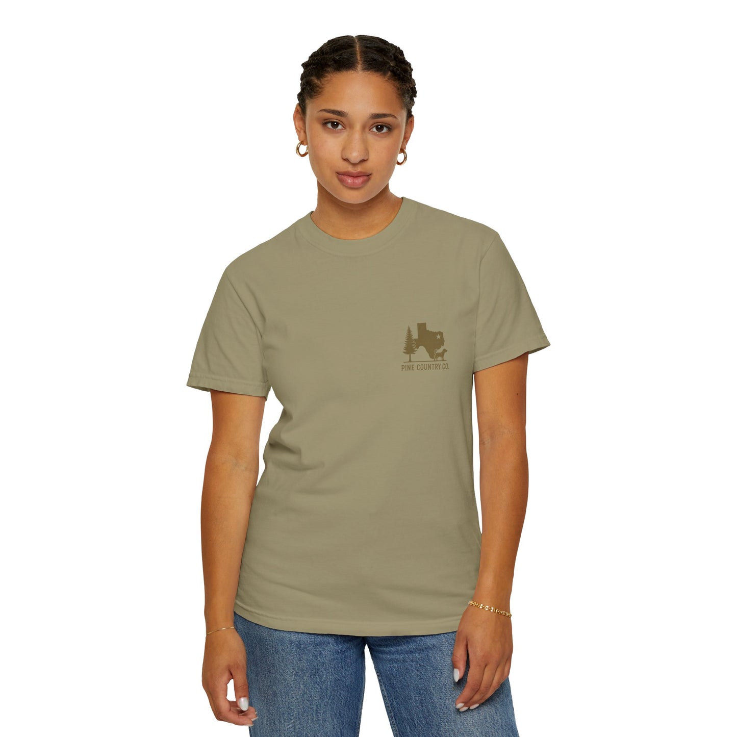 East Texas Roots Comfort Colors® T-Shirt – Rustic Graphic Tee for Proud Texans
