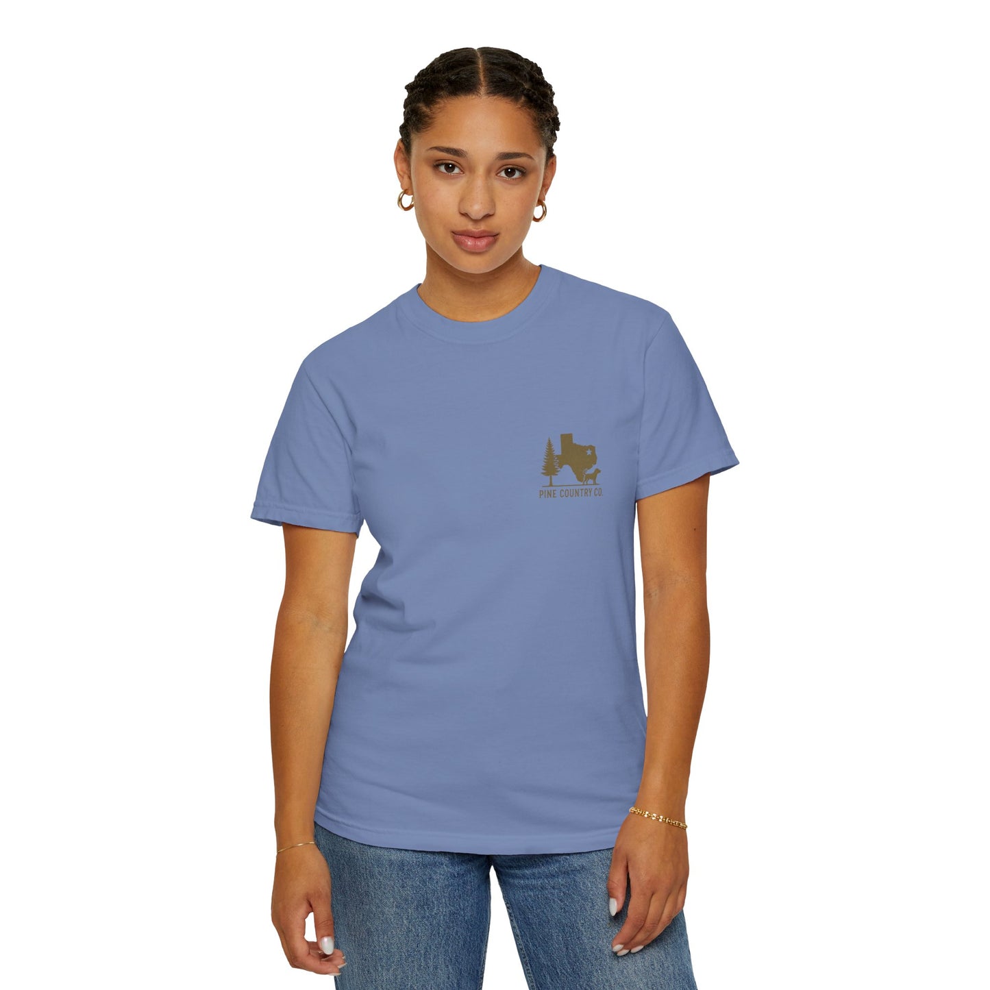 East Texas Roots Comfort Colors® T-Shirt – Rustic Graphic Tee for Proud Texans